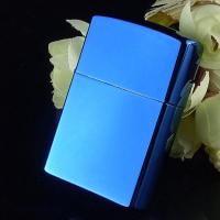 男士老式煤油打火机个性砂轮金属打火机 ZORRO蓝冰光板