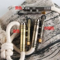 美军尾蛇老式火绒火绳户外野外求生驴友打火机取不用油不用气 黑色单个