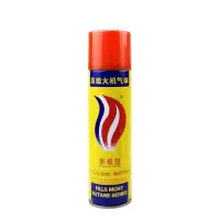 高级打火机充气液丁烷气体充气瓶气体罐防风专用通用打火火机气体 200+高密度气体一瓶