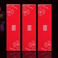 结婚用品创意火柴喜烟盒子个性婚宴婚礼喜字长方形火柴盒EWBqAz7D 荷花款[40盒]