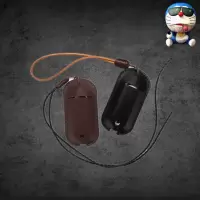 zero专用皮套带绳子可挂脖子zero小烟皮套小烟保护套长绳小烟皮 黑色 搭配长挂绳