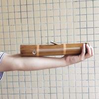 水烟筒 广东湛江云南特产烟筒 烟具 水烟袋 竹子大碌竹烟筒 老竹 短款35厘米左右