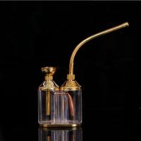 水烟壶两用有机玻璃烟锅老式水烟斗烟丝烟袋过滤烟叶水烟筒男士 318两用水烟斗-送配件