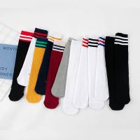 1-16岁儿童足球袜棉袜长筒袜女童堆堆袜春秋夏季宝宝足球袜过膝袜 [一双装]随机不指定颜色 S *[建议身高70-90c