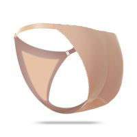 薄假屁股内裤蜜桃臀无痕丰臀丰胯加垫臀垫加厚提臀翘臀女内裤神器 丁字裤黑色 M