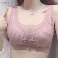 [90-200斤胖妹妹]大胸显小内衣大码无钢圈文胸薄款抹胸聚拢胸罩 虾粉色 [单件装 实发一件] 44/100B