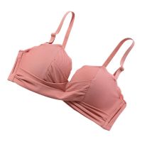 无肩带文胸套装聚拢防滑小胸无钢圈调整型内衣薄款性感女生 焦糖单件 80A 36A