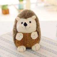 创意毛绒玩具可爱小刺猬布娃娃公仔抱枕玩偶婚庆娃娃送女生日礼物 可爱刺猬 17厘米[收藏送小礼物]