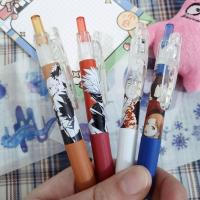 新款日系动漫咒术回战盲盒笔高颜值按压中性笔黑色笔学生文具 短款 1支盲盒笔[不划算]