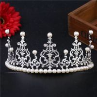 新娘婚纱头饰2020新款巴洛克女王冠结婚生日大气皇冠礼服配饰品 4号皇冠