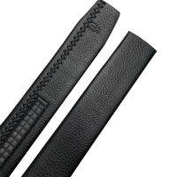 无头皮带男真皮自动扣3.5无扣腰带不带头休闲无头裤带身牛皮3.0 3.5cm八字尾 110cm