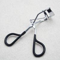 睫毛夹卷翘持久美妆夹睫毛夹子镊子工具眉毛迷你初学者眼睫毛夹器 #黑色-睫毛夹+5个胶垫+眉刷