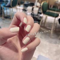 指甲油免烤可撕可剥白色水性无味健康不掉色孕妇儿童可用显白学生 S12奶白