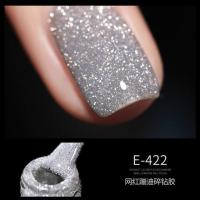 戈雅碎钻胶爆闪甲油胶2021新款流行色指甲油胶美甲水晶微钻光疗胶 戈雅碎钻胶[E-422]