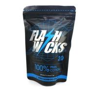 有机棉Flaskwicks闪电棉雾化器导油棉花超耐烧棉花媲美培根棉 闪电棉