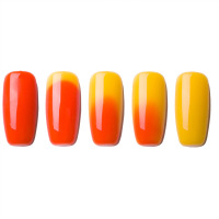 美甲店温变甲油胶光疗胶持久蔻丹变色美甲胶渐变不掉色变温指甲油 01#