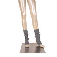 芳华同款袜套舞蹈护腿踩脚后开洞舞蹈袜瑜伽健身护腿袜护脚裸袜套 灰色