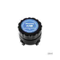 美甲粘钻胶免洗大力胶大钻平底钻金属锆石合金铆钉尖底钻饰品胶水 圆瓶大力胶(免洗)10ml