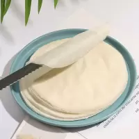北京烤鸭饼皮40张60张烤鸭卷饼面皮荷叶饼春饼京酱肉丝饼小薄饼 精选高筋面粉(买2赠1) 40张烤鸭饼皮