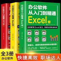 全3册办公软件word excel ppt从入门到精通技巧人力资源管理表格 默认