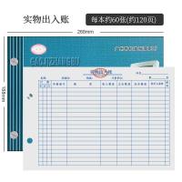 现金日记账本明细账收支实物出入库进货明细每日流水存货会计帐本 实物出入账(55张左右)