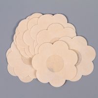 一次性乳头贴隐形防凸点超薄无纺布透气大小胸贴游泳吊带专用夏季 花形 40片