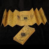 哈利波特魔杖正版发光魔法棒送哈利波特活点地图入学通知书周边 活点地图