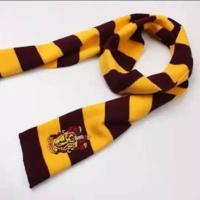 哈利波特围巾加长加厚斯莱特林霍格沃兹拉文克劳格兰芬多特价围巾 格兰芬多小围巾