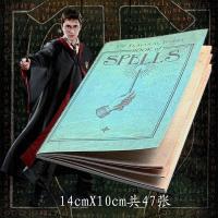 哈利波特魔杖 哈利波特周边实用魔法咒语表魔法棒咒语手册手账 魔法咒语手册第一版