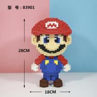 兼容乐高积木成人大型高难度益智拼装模型男孩子玩具串联立体拼图 串联-红色玛丽