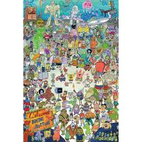 拼图海绵宝宝全家福比奇堡合照300片520片1000高难度成人大型减压 竖版 海绵宝宝 300片26x38cm默认代拼分