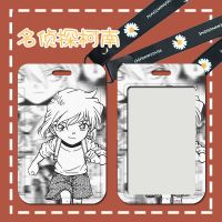 名侦探柯南卡套学生卡套饭卡男女怪盗基德滑盖式胸牌灰原哀安室透 柯南q167 单卡套