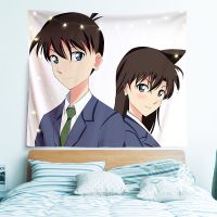 怪盗基德背景布 柯南黑羽房间卧室床头装饰布置挂毯挂布宿舍墙布 柯南37号 98x68厘米(不送灯)