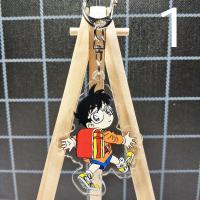 名侦探柯南周边毛利兰新一怪盗基德服部平次亚克力立牌手办摆件 柯南1号钥匙扣