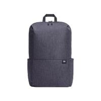 男女上班外出炫彩小背包20L15寸电脑迷你百搭学生书小米双肩包。 黑色7L