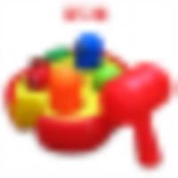 打地鼠玩具老鼠幼儿男孩益智敲击果虫6个月1一2岁半3婴儿儿童宝宝 手眼协调(单锤版)