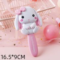可爱公主梳子宝宝儿童卡通气囊梳子创意气垫按摩梳女孩女生梳子 白兔