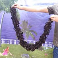 假发头饰毛毛虫假发条卷发盘头辫子缠绕式发圈丸子头盘发器发包女 深棕色 85厘米