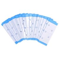 假发胶片防水防汗织发补发强力生物双面胶皮肤专用胶贴片织发补发 大孔蓝胶 1包