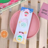 3个精油扣驱蚊扣防蚊手环大人儿童宝宝户外驱蚊神器随身防蚊子贴 驱蚊扣 水彩世界系列[3个装]