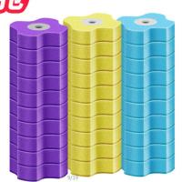 南方生活一次性马桶刷套装马桶刷头无死角厕所刷子马桶清洁神器 马桶刷替换头(长期) 10个海洋