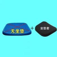 加厚坐垫 办公室椅子坐垫 夏季清凉透气冰垫蜂窝硅胶坐垫学生坐垫 防滑布套(600g-1200g)