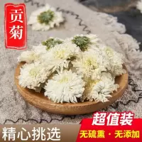 黄山贡菊白菊花茶精选原产地白菊花清热去火多规格搭配组合花草茶 黄山白菊 50g