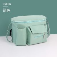 婴儿车挂包宝宝推车挂袋多功能挂钩收纳储物袋子bb车伞车置物篮架 绿色