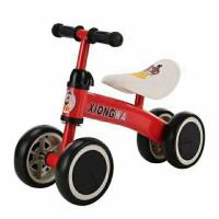 儿童平衡车滑步车滑行车2-6岁宝宝学步车溜溜车无脚踏自行车 随机颜色四轮平衡车(1-2岁)