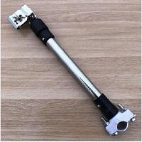 自行车伞架单车雨伞支架电动车遮阳撑伞架婴儿车不锈钢雨伞支撑 黑色(不锈钢金属底座)