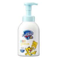 舒肤佳儿童沐浴洗发二合一泡泡沐浴露柔润奶香果香温和500ml 洗发沐浴露-无香型