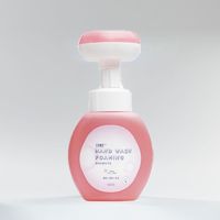 乐普睿康宝宝洗手液婴幼儿童按压瓶泡沫型家用便携花朵泡泡 小花300ml-粉色