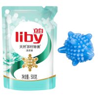 立白天然茶籽除菌除螨洗衣液500g补充液袋装组合实惠装洗衣液 500g茶籽洗衣液+洗衣球