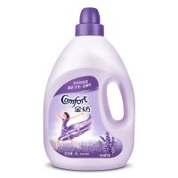 金纺衣物柔顺剂4L薰衣草/樱花淡雅/清新柔顺香氛护理剂1L防静电 金纺怡神薰衣草4L